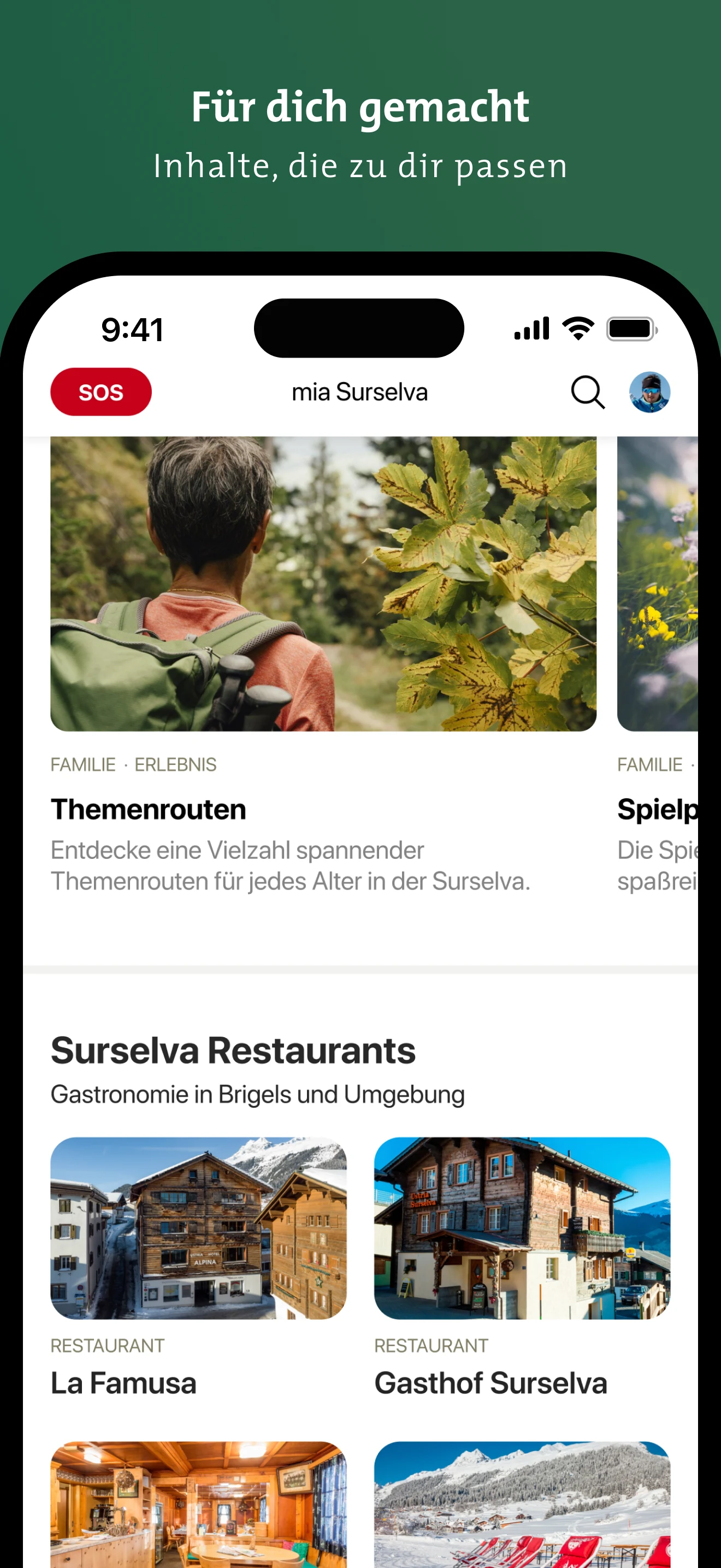 mia Surselva screenshot